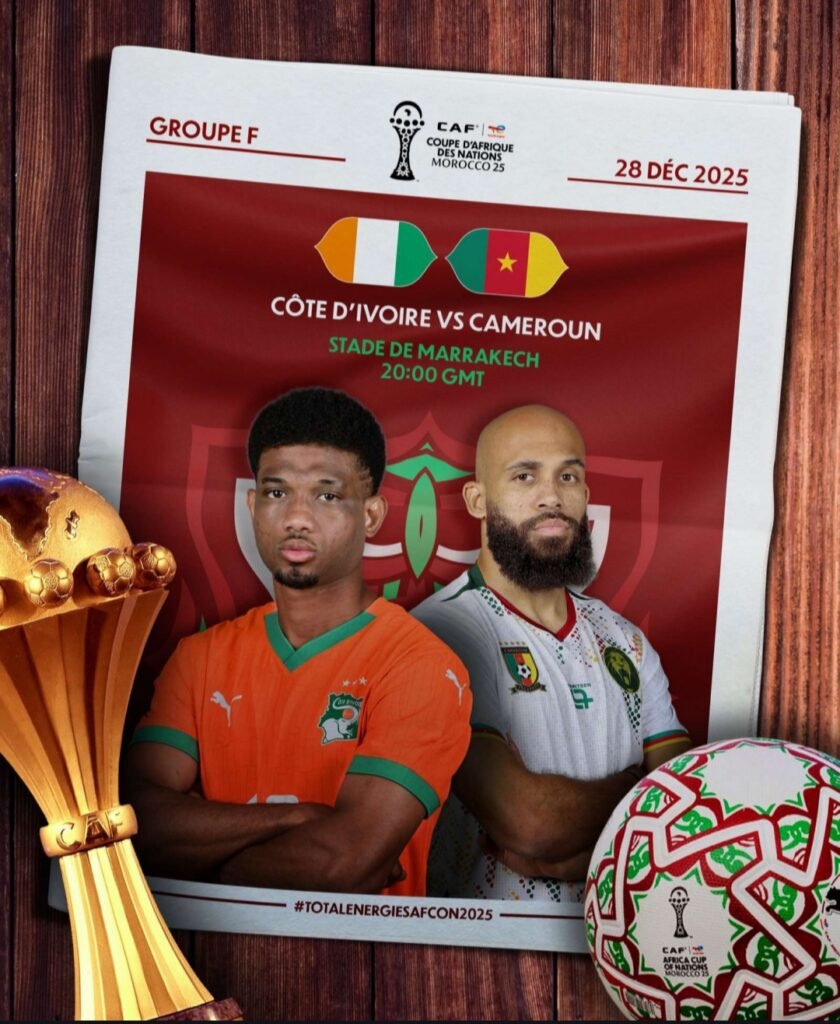Lire la suite à propos de l’article Cameroun – Côte d’Ivoire : une grande rivalité pour un choc décisif en Coupe d’Afrique des Nations
